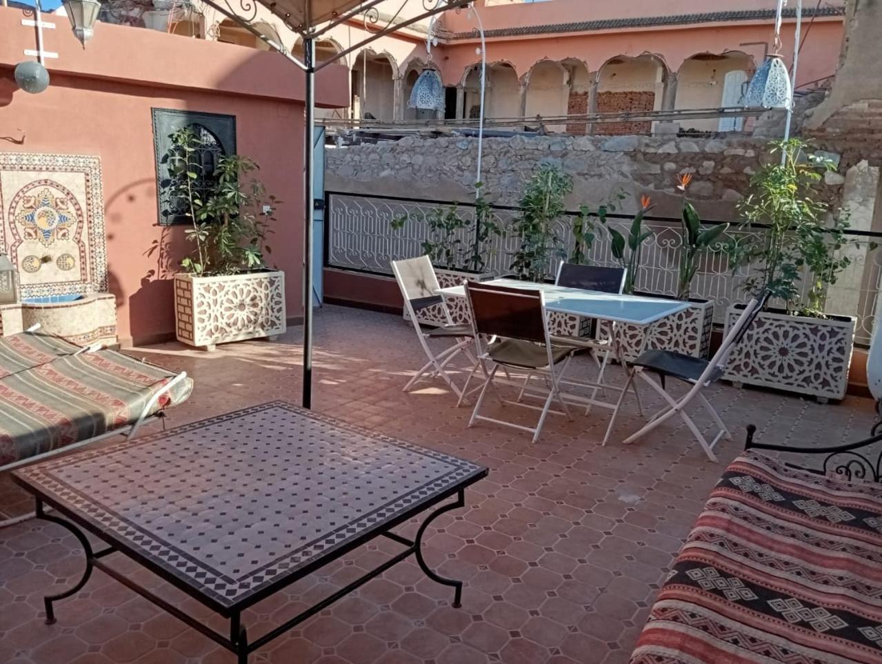 Appartement Bahia Jame El Fna Marrakesh Exterior foto